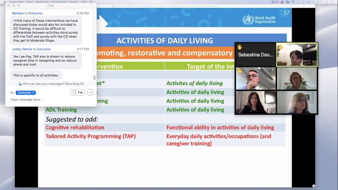 Geriatric Physiotherapy Association Meetings